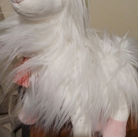 Pier 1 import Llama 16 " Unicorn plush new with a tag - Picture 7 of 13